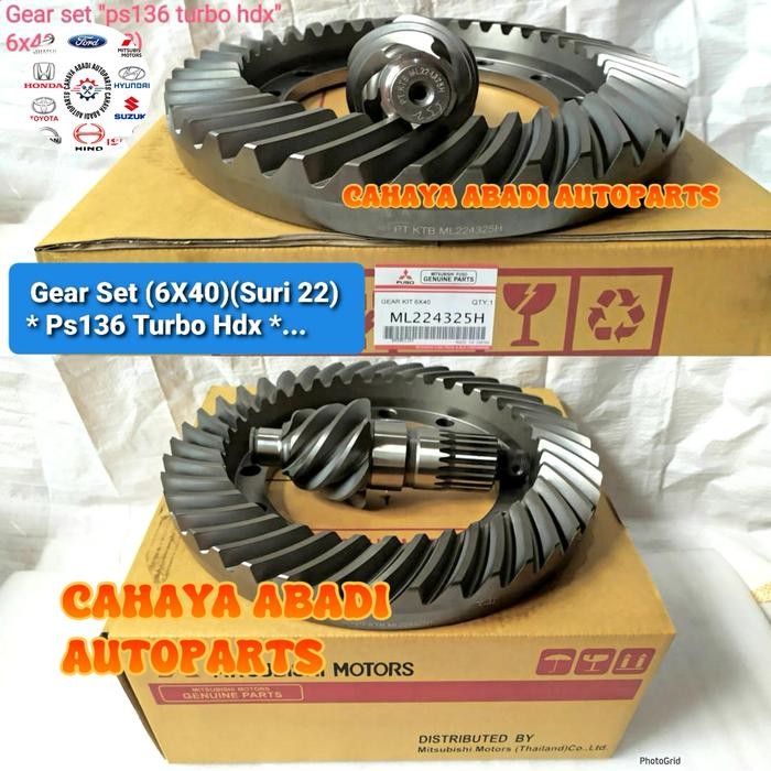 GEAR SET GIGI GARDAN CANTER PS136 T HDX/CANTER HDX 6x38 ( SURI 22 ) TOP