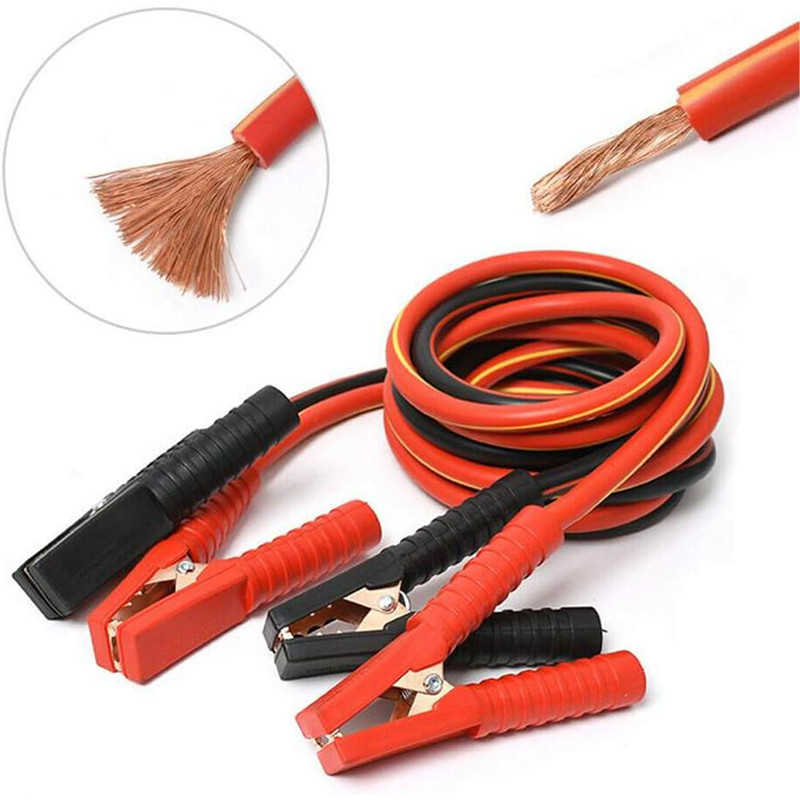 4M Kabel Jumper Mobil Kabel Jumper Aki Mobil Portable 1000A/2000A Kabel Jumper Aki Kabel Jamper Aki