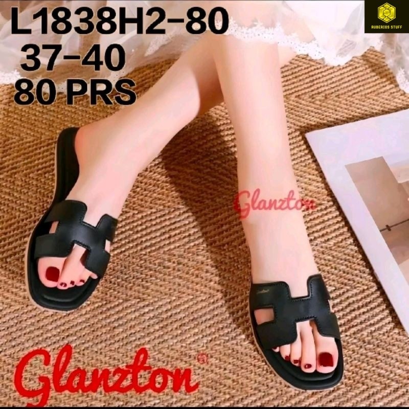 SANDAL WANITA HERMS GLANZTON KARET JELLY IMPORT TERLARIS Shoes