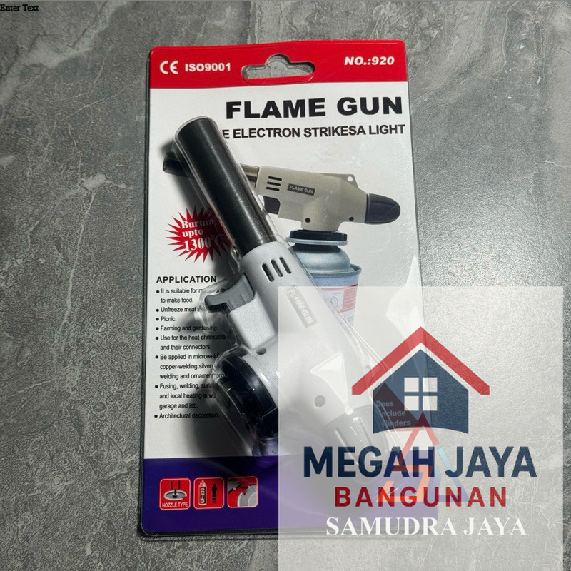 FLAME GUN / PEMANTIK GAS BOTOL / GAS TORCH PORTABLE FLAME GUN