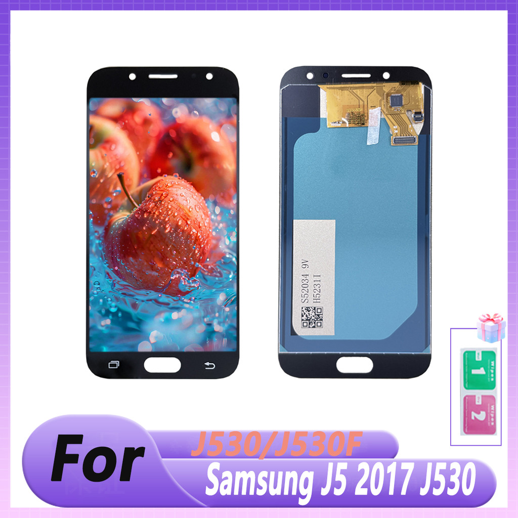 New For Samsung J5 2017 J530 LCD Display Touch Screen Digitizer Assembly For J530F/J530 LCD Replacem