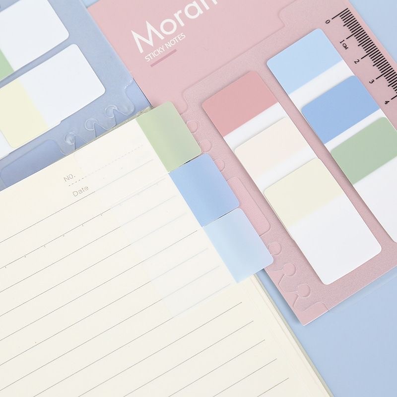 

6 Colorful Index Tab Pembatas Index Page Markers Pembatas Buku Sticky Notes Transparan Memo Perintilan Sekolah Stationery Aesthetic Korea For Student Back To School Office Stationery