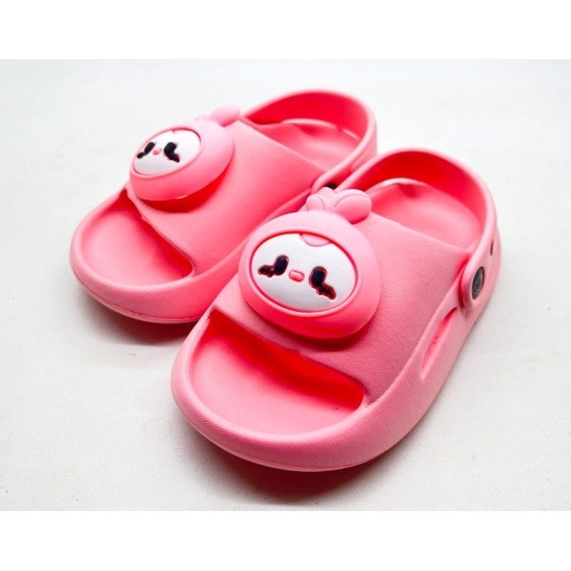 COD - SANDAL SLIP ON IRSOE 307 MOTIF BONEKA TERBARU /SANDAL SELOP IRSOE WANITA & PRIA TERMURAH UK 19