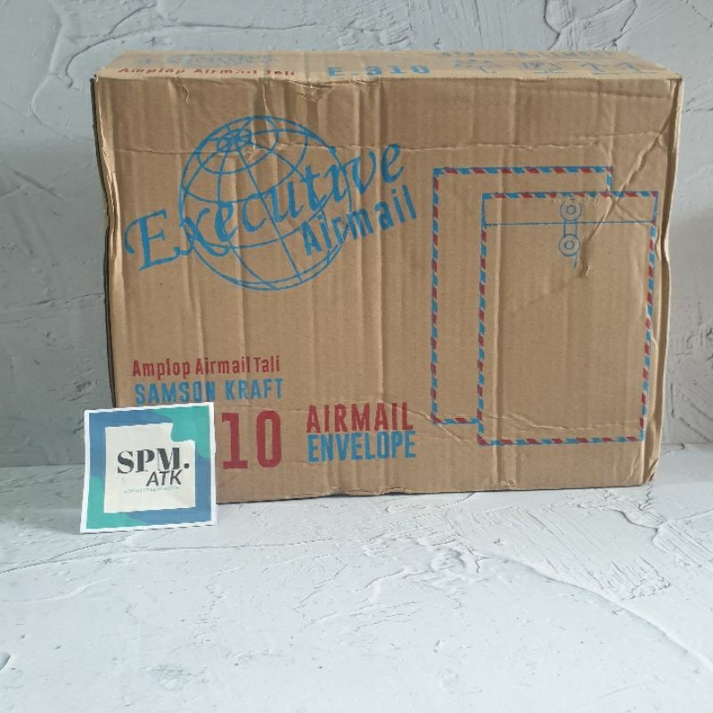 

Amplop Tali 310 Airmail Executive Per 10 box khusus instant/sameday