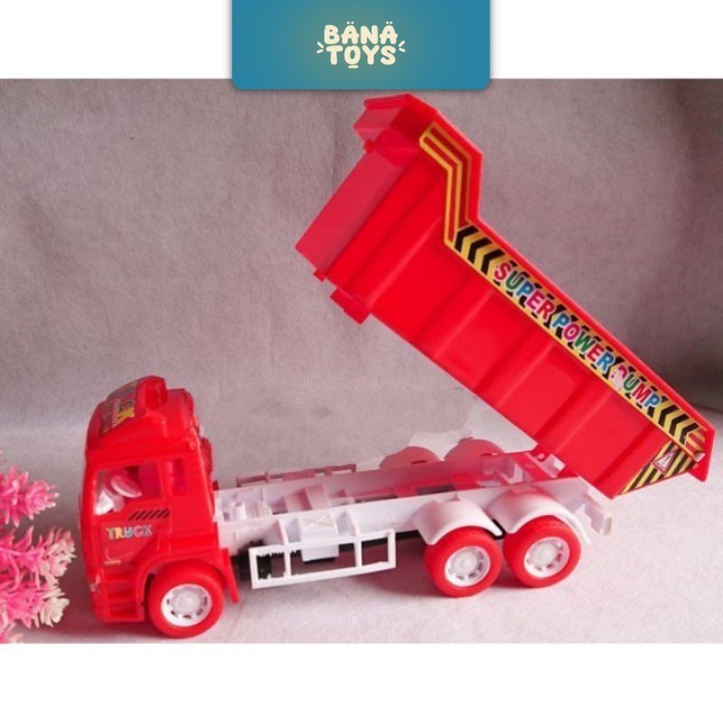 ( Bisa Cod ) BISA COD Mainan Anak Truk Pasir/ Mainan Dump Truck/ Mainan Mobil Konstruksi/ Mainan Tru