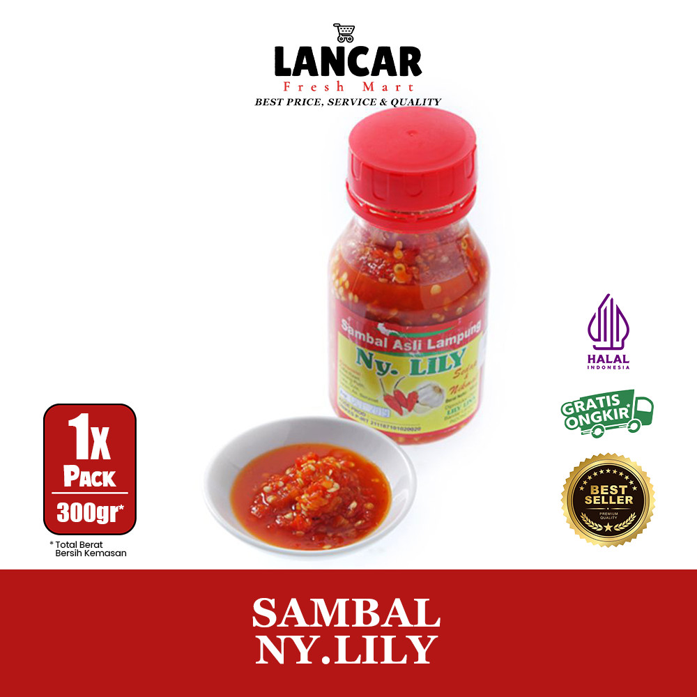 

SAMBAL ASLI NY.LILI 300GR