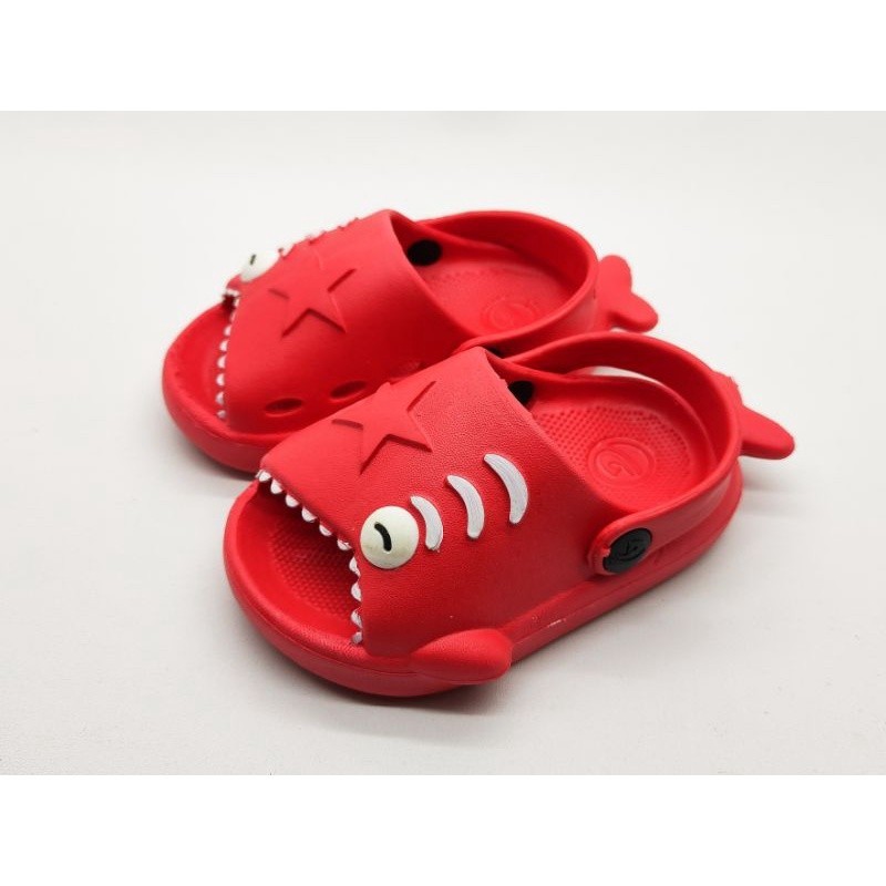 ORIGI - SANDAL BAIM BABY SHARK TERBARU / SANDAL BAIM ANAK-ANAK TERMURAH / SANDAL ANAK BAYI TALI BELA
