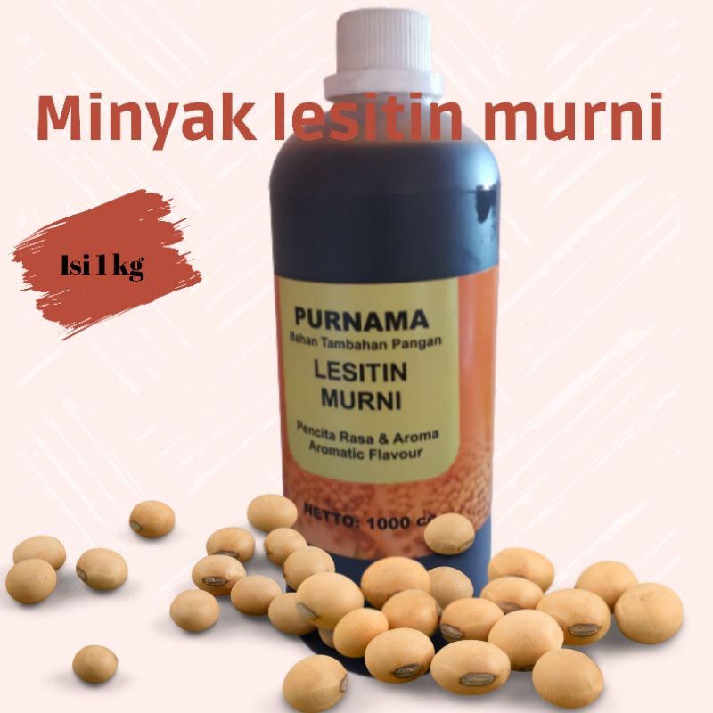 

minyak lesitin/soya oil/minyak kedelai 1 kg
