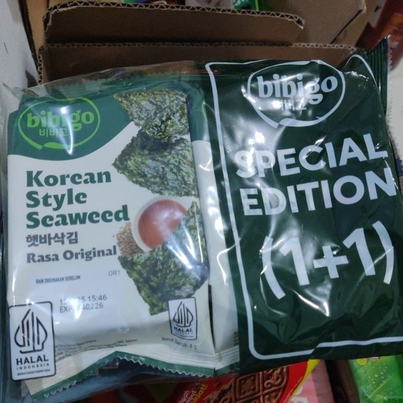 

bibigo seaweed 2 pc