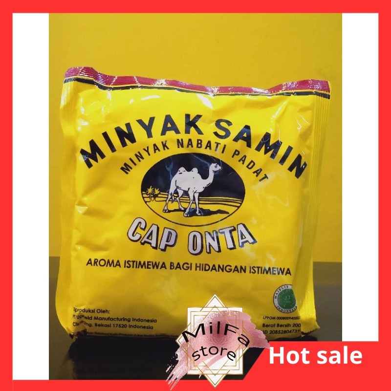 

MF1050 Minyak Samin Cap Onta - 200g