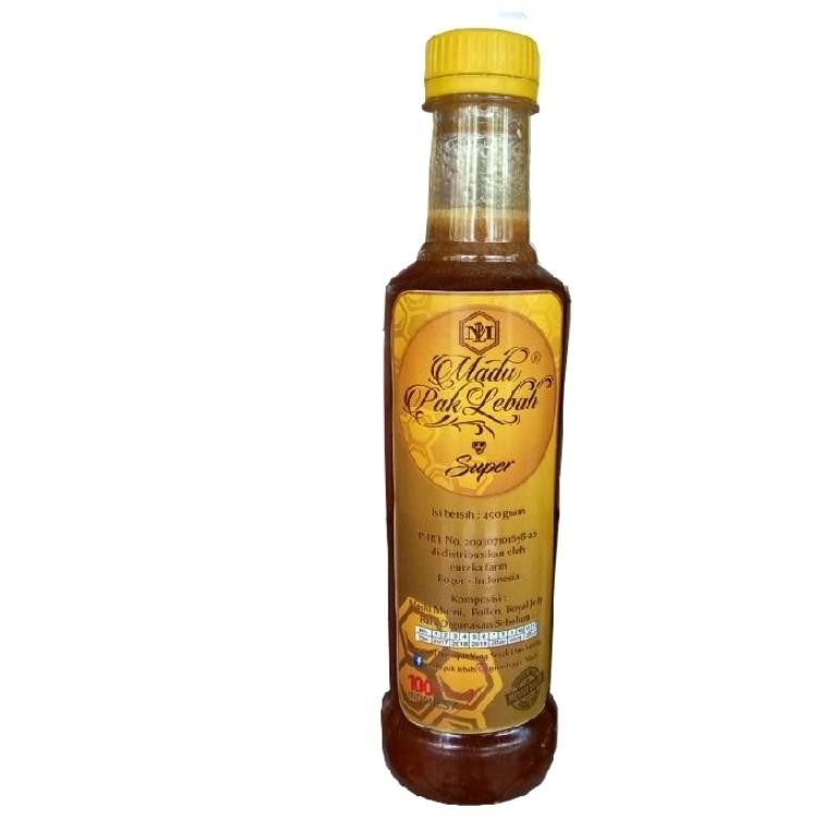 

Madu Pak Lebah - Madu Murni Super 500 gram (Madu Hutan Dengan Bee Pollen & Royal Jelly)