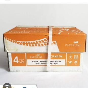 

TERLARIS! kertas continous form uk 9.5 x 11 4ply merk Paperline