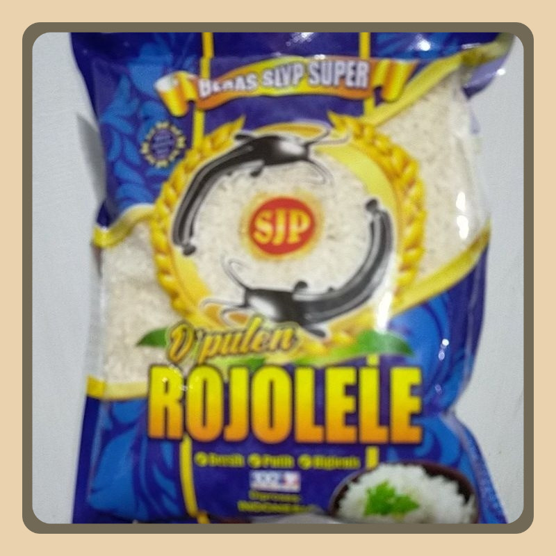 

Beras Rojo Lele SJP Kemasan 1 Kg / Beras Rojolele D'pulen 1 Kg