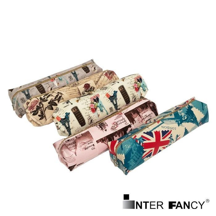 

Kotak Pensil / Tepak Pensil / Tempat Pensil / Pencil Case motif Vintage, type BD03, model kotak, tahan air dari bahan imitasi yang lembut, ringan, mudah dibersihkan.