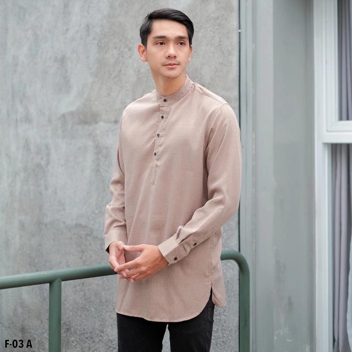 kemeja kurta pria kemeja kurta sultan keja kurta dewasa pria - M