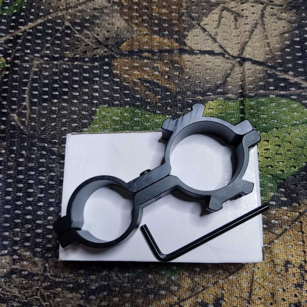 Mounting Teleskop Senter Dan Laser OD 30 Ke 25