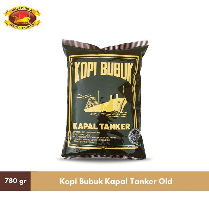 

Kopi Bubuk Kapal Tanker Old - 650 gr - Kopi Tubruk Campuran Arabika dan Robusta Asli Kepulauan Riau - Bubuk Kasar