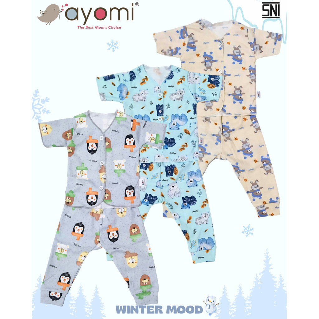 AYOMI SETELAN NEWBORN PENDEK PANJANG