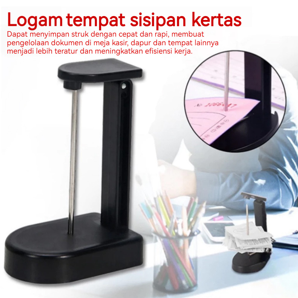 

Tusukan Bill/Paku Tusukan Kertas Nota Bon Besi/Tusukan Kertas /Tusukan Kertas Bon/Nota Paper Spear/Paper Spear Combo / Bill Holder Tool
