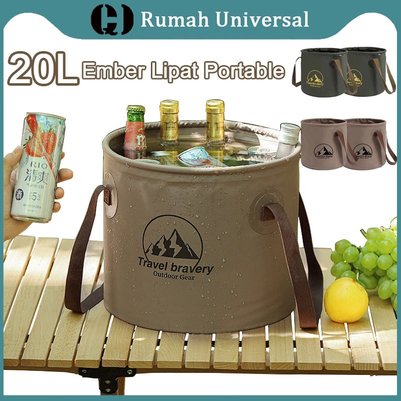 Ember Lipat Portable / Ember Lipat 20 L Travel Lipat Portable Ember Lipat Piknik Ember Fishing Campi