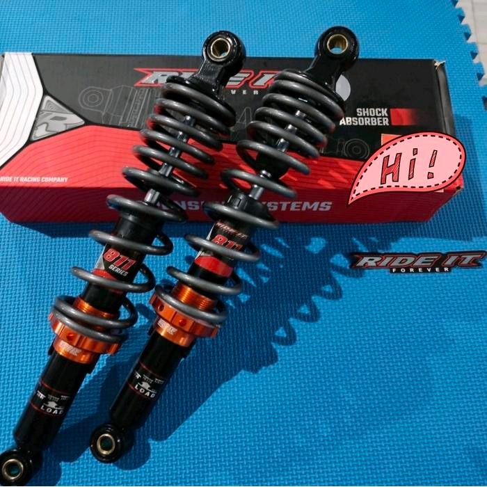 SHOCK BELAKANG MOTOR BEBEK RIDE IT ASLI - shock 340 ride it