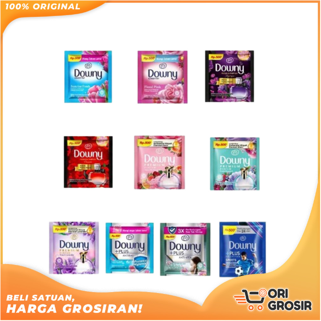 ORI GROSIR | Downy Sachet Pewangi Pakaian Renceng Sachet 8ml isi 12Pcs