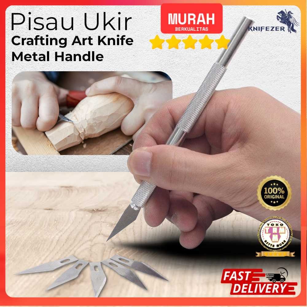 

Produk Viral KNIFEZER Pisau Ukir Seni Hobby Crafting Art Knife Aluminium Handle - WL-9309