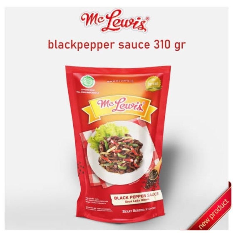 

blackppeper sauce Mc Lewis 310g - ARM