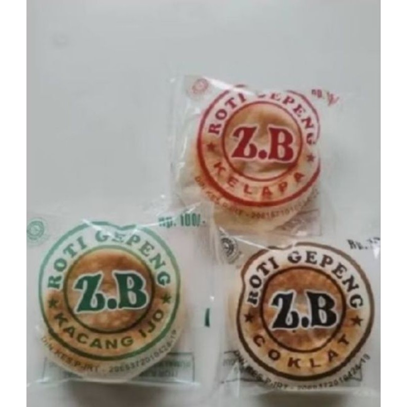 

roti gepeng zb 1 pack isi 6