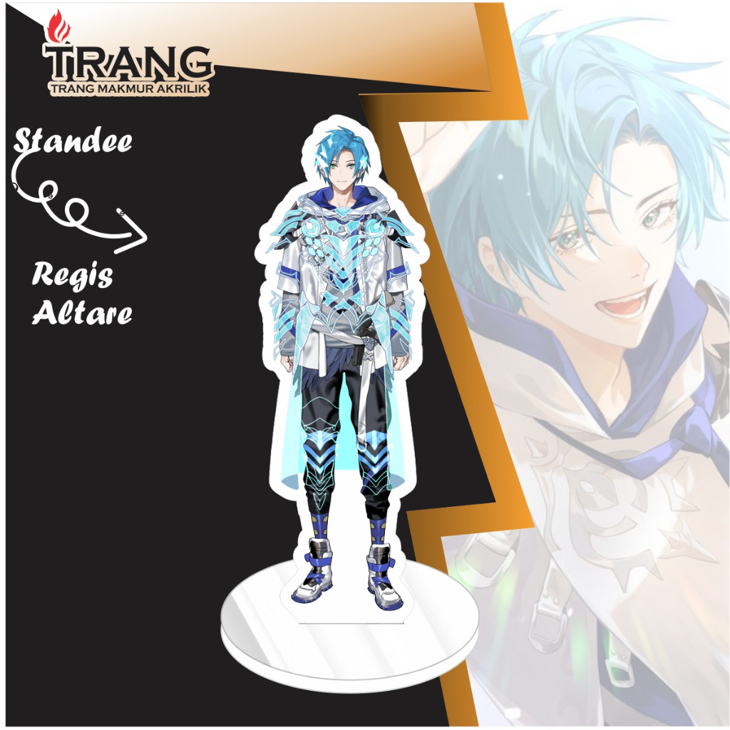 CUCI GUDANG Standee Figure Akrilik Regis Altare Hololive / Standing Action figure Acrylic Regis Alta