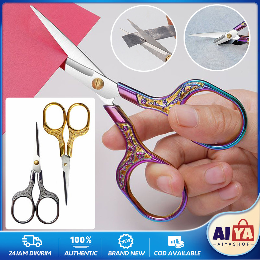 

Gunting Benang Jahit / Bordir / Sulam Vintage / Retro Tajam Kualitas Premium Serbaguna Gunting Kertas Paper Scissors