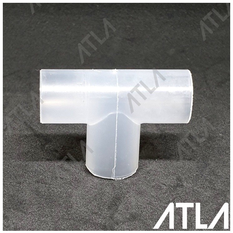 Sambungan Pipa Bentuk T Sok Keni Paralon Konektor Knee Tee Bening Transparan Aquarium Akuarium Aquas