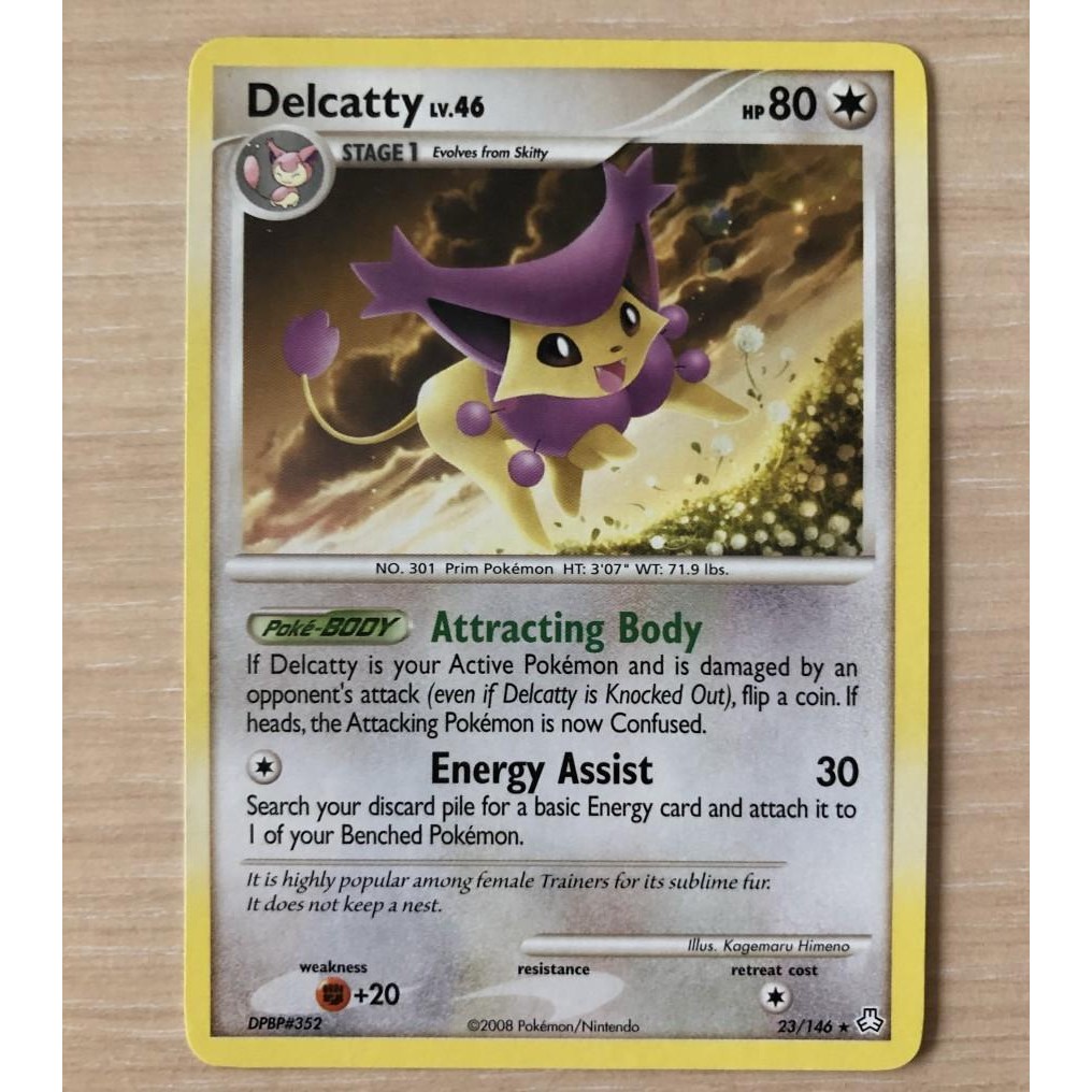 Delcatty 23/146 Rare Pokemon TCG Card Charizard Venusaur Blastoise Ex