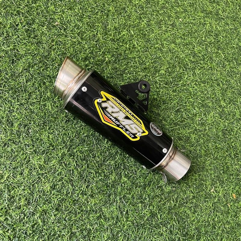 Silincer Silencer knalpot Muffler Original pro black inlet 50 sarangan full shorty  Proliner RMS Pro