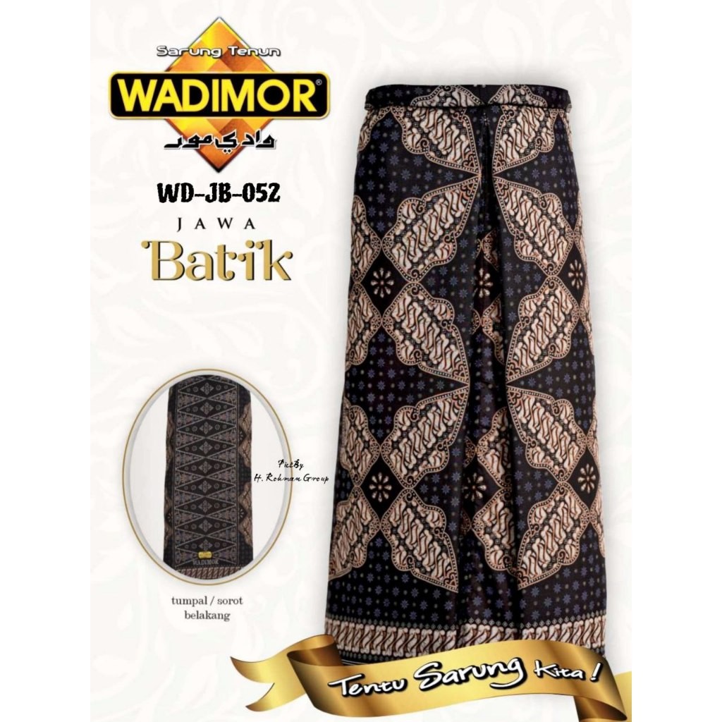 Wadimor Sarung Batik Gus Iqdam Premium | Sarung Wadimor Super Premium Kain