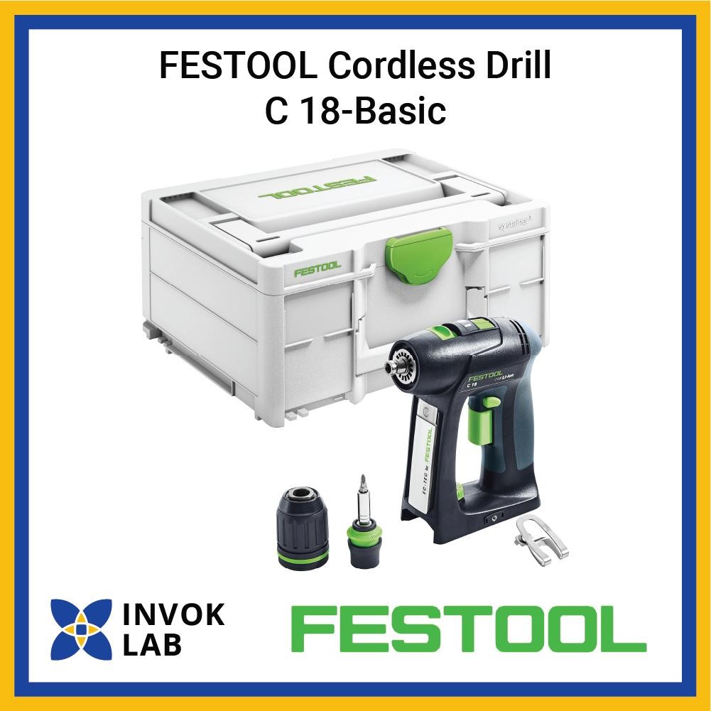 FESTOOL Cordless Drill C 18-Basic