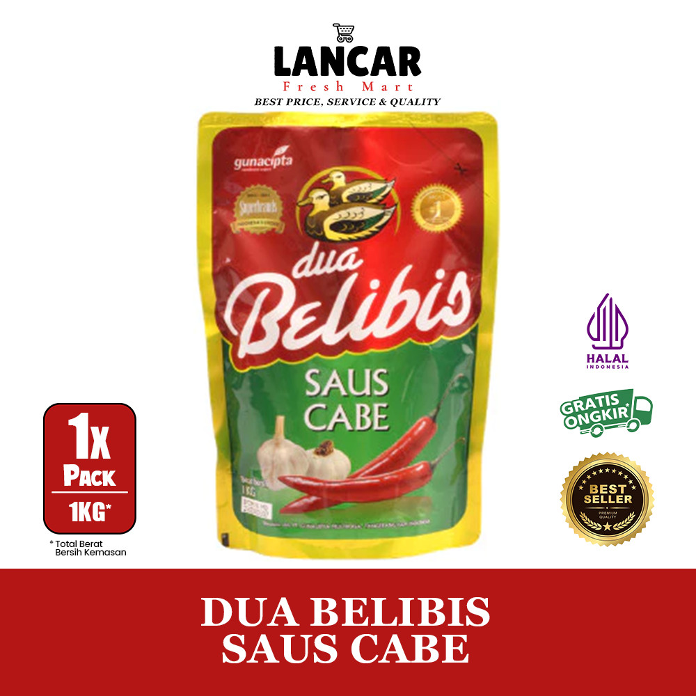 

DUA BELIBIS SAUS CABE 1KG