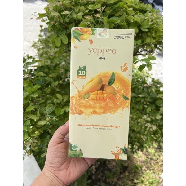 

YEPPEO FIBER DRINK rasa mangga BPOM HALAL