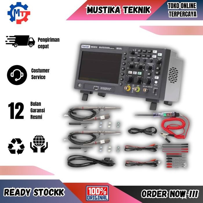 Hantek DSO2D10 Digital Storage Oscilloscope Osiloskop 2 Channel