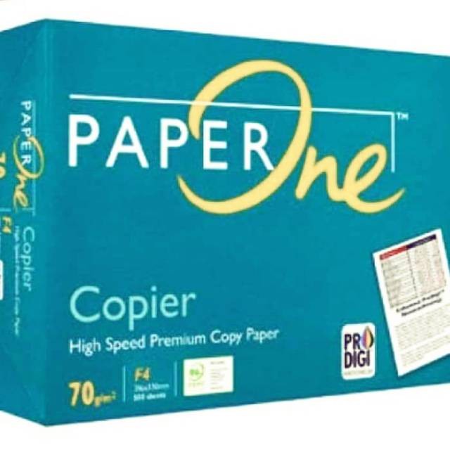 

Kertas F4 75 Gram Paper One