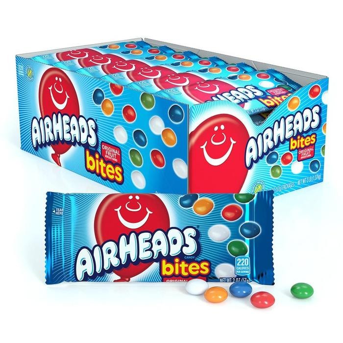 

Airheads Bites candy 2 oz/57 Gram pcs