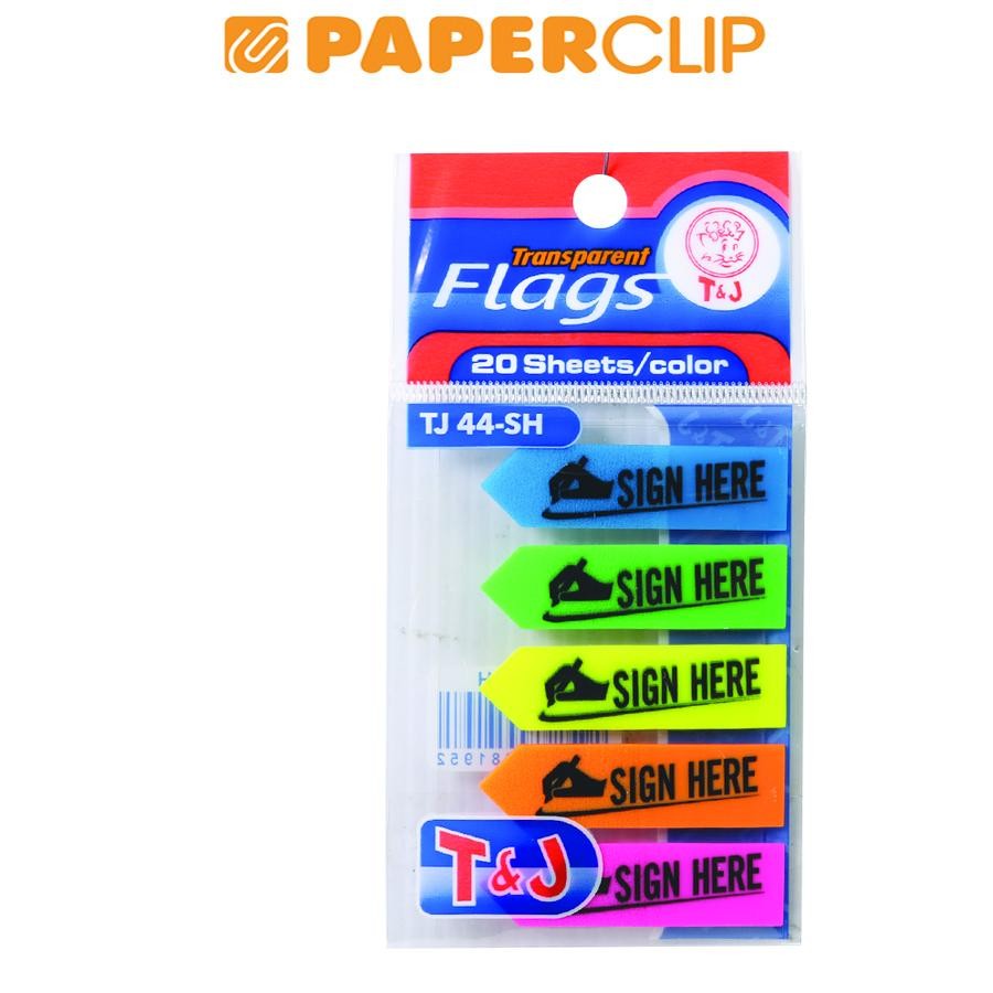 

STICK NOTE T&J TJ44-SH SIGN HERE 5C