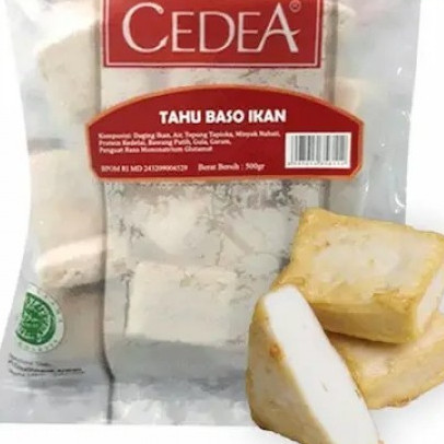 

Olahan Ikan Bentuk Tahu Cedea Tahu Baso Ikan 500 Gram
