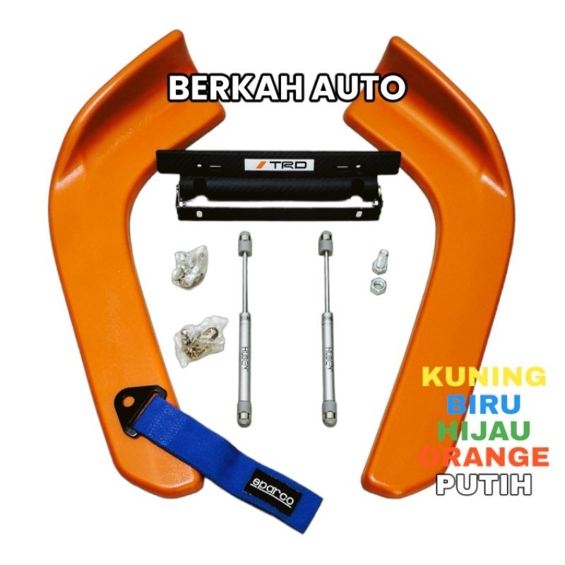 Full Variasi Winglet Warna Lips Variasi Bemper Mobil Elf Truk/Engkel Bus Universal Diffuserco