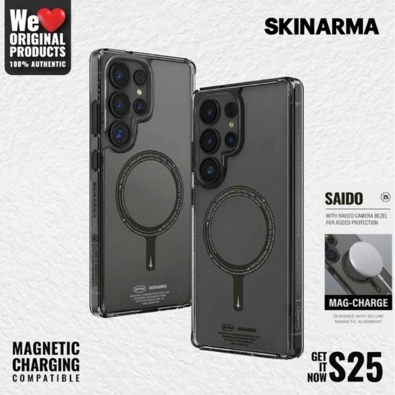 Casing For Samsung S25 Ultra - Skinarma Saido Magsafe Case - Original