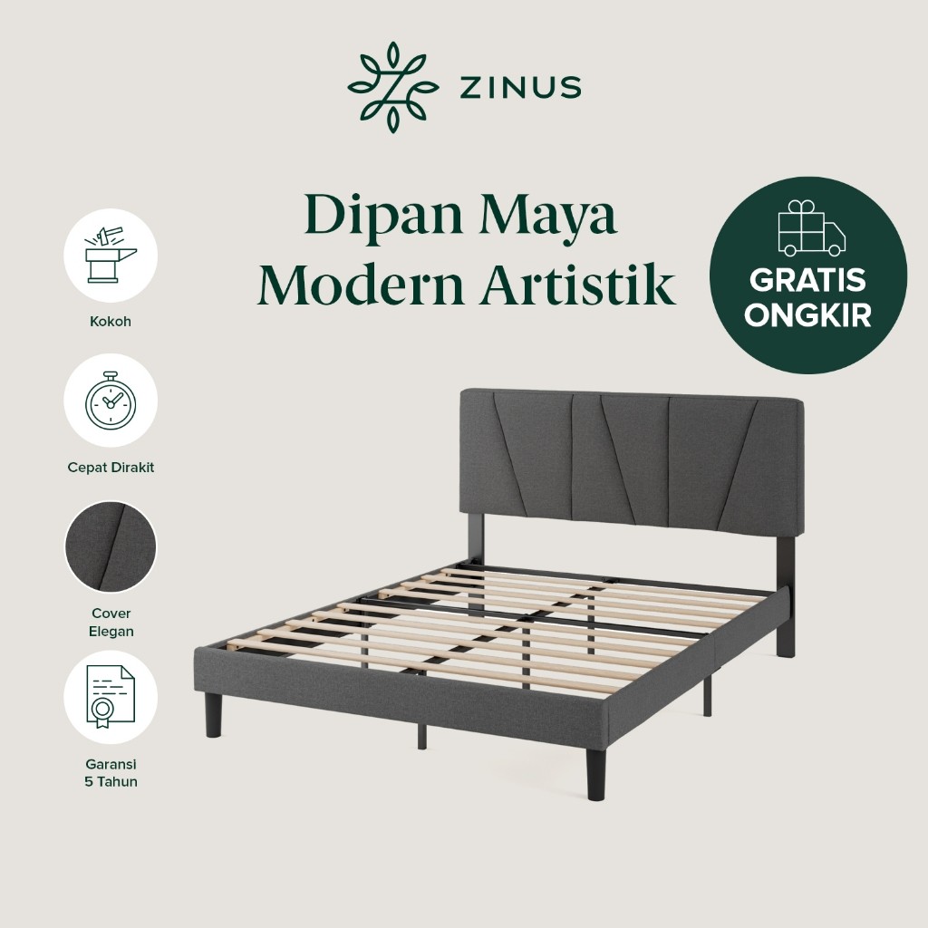 Dipan Tempat Tidur Zinus Maya Divan Kasur In a Box