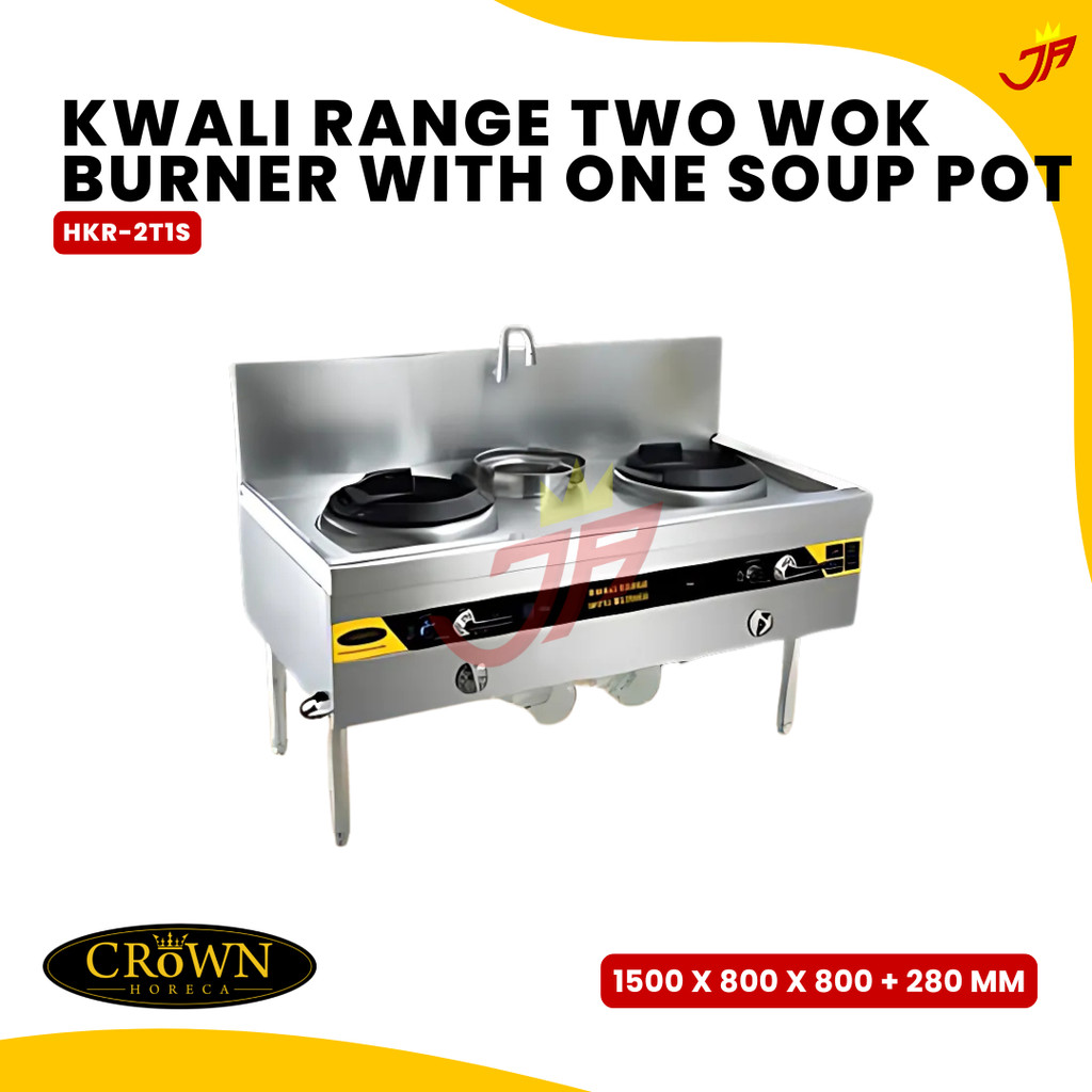 CROWN Kwali Range 2 Tungku 1 Soupring High Pressure HKR-2T1S /HKR 2T1S