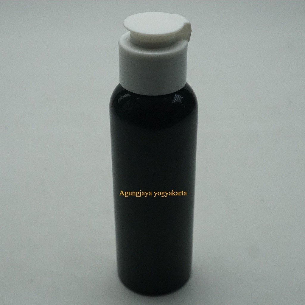 Botol 100 ml Hitam Fliptop / Botol 100 ml Hitam Fliptop