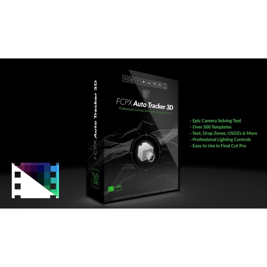 Pixel Film Studios - FCPX Auto Tracker 3D - [TERMURAH]