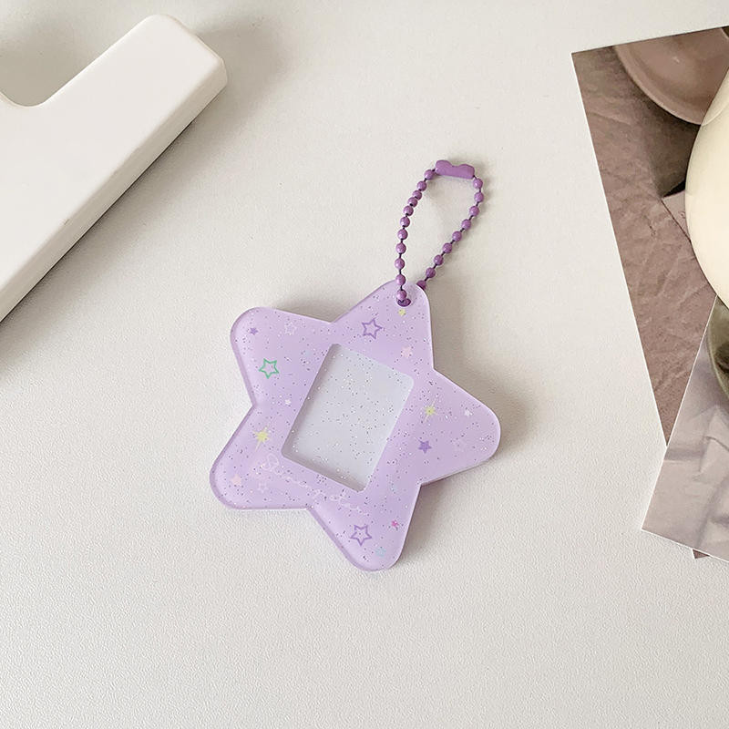 Star one in  certificate photo acrylic star follower small card card sleeve card brick card sleeve